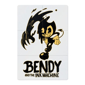 Магнитный плакат 2Х3 с принтом Bendy and the ink machine (21) в Кировске, Полимерный материал с магнитным слоем | 6 деталей размером 9*9 см | bendy | bendy and the ink machine | game | horror | ink | machine | trend | video game
