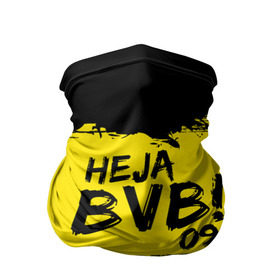 Бандана-труба 3D с принтом Borussia Dortmund FC в Кировске, 100% полиэстер, ткань с особыми свойствами — Activecool | плотность 150‒180 г/м2; хорошо тянется, но сохраняет форму | 09 | bvb | heja | боруссия | германия | дортмунд | клуб | фк | футбол | футбольный