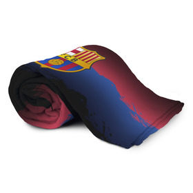 Плед 3D с принтом Barcelona FC в Кировске, 100% полиэстер | закругленные углы, все края обработаны. Ткань не мнется и не растягивается | barcelona | spain | spanish | барса | барселона | испания | испанский | клуб | фк | футбол | футбольный