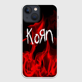 Чехол для iPhone 13 mini с принтом KOЯN в Кировске,  |  | korn | punk | rock | альтернативный хип хоп | группа | инди поп | музыка | музыкальное произведение | ноты | панк | регги | рок | синти поп