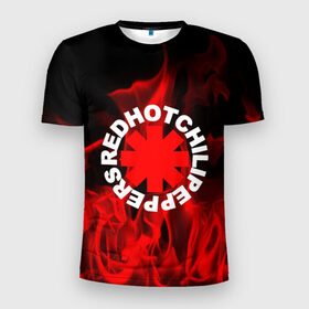 Мужская футболка 3D спортивная с принтом Red Hot Chili Peppers в Кировске, 100% полиэстер с улучшенными характеристиками | приталенный силуэт, круглая горловина, широкие плечи, сужается к линии бедра | red hot chili peppers | rhcp | перцы | ред хот чили пепперс | рхчп | рэд