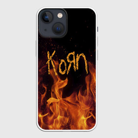 Чехол для iPhone 13 mini с принтом Korn в Кировске,  |  | korn | koяn | альтернативный | арвизу | гранж | грув | группа | дэвис | корн | коян | лузье | манки | метал | музыка | нюметал | панк | песни | рок | уэлч | филди | филипп | хэд | череп | шаффер