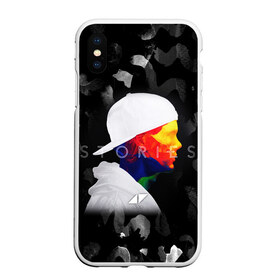 Чехол для iPhone XS Max матовый с принтом Avicii - stories в Кировске, Силикон | Область печати: задняя сторона чехла, без боковых панелей | Тематика изображения на принте: 