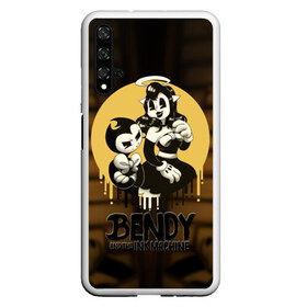 Чехол для Honor 20 с принтом Bendy and the ink machine (30) в Кировске, Силикон | Область печати: задняя сторона чехла, без боковых панелей | Тематика изображения на принте: bendy | bendy and the ink machine | game | horror | ink | machine | trend | video game