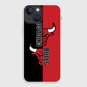 Чехол для iPhone 13 mini с принтом Чикаго Буллз в Кировске,  |  | chicago bulls | баскетбол | спорт | чикаго буллз