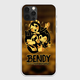 Чехол для iPhone 12 Pro с принтом Bendy and the ink machine (32) в Кировске, силикон | область печати: задняя сторона чехла, без боковых панелей | Тематика изображения на принте: bendy | bendy and the ink machine | game | horror | ink | machine | trend | video game | бенди | бэнди