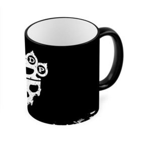 Кружка 3D с принтом Five Finger Death Punch в Кировске, керамика | ёмкость 330 мл | Тематика изображения на принте: 5fdp | alternative | ffdp | groove | metal | metall | rock | альтернатива | грув | группа | метал | рок | череп