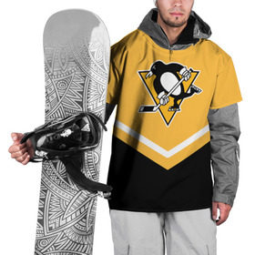 Накидка на куртку 3D с принтом Pittsburgh Penguins (Форма 1) в Кировске, 100% полиэстер |  | Тематика изображения на принте: питтсбург пингвинз