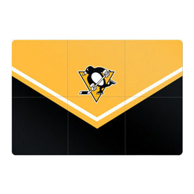 Магнитный плакат 3Х2 с принтом Pittsburgh Penguins (Форма 1) в Кировске, Полимерный материал с магнитным слоем | 6 деталей размером 9*9 см | Тематика изображения на принте: питтсбург пингвинз