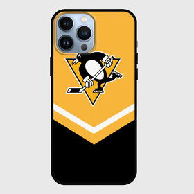 Чехол для iPhone 13 Pro Max с принтом Pittsburgh Penguins (Форма 1) в Кировске,  |  | питтсбург пингвинз