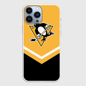 Чехол для iPhone 13 Pro Max с принтом Pittsburgh Penguins (Форма 1) в Кировске,  |  | питтсбург пингвинз