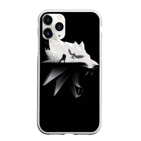 Чехол для iPhone 11 Pro Max матовый с принтом Волк в Кировске, Силикон |  | gerald | wild hunt | witcher | wolf | ведьмак | волк | дикая охота