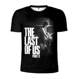 Мужская футболка 3D спортивная с принтом The Last of Us II_ в Кировске, 100% полиэстер с улучшенными характеристиками | приталенный силуэт, круглая горловина, широкие плечи, сужается к линии бедра | the last of us | гриб | грибы | джоэл | кордицепс | пиратs | элли