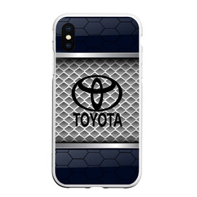 Чехол для iPhone XS Max матовый с принтом TOYOTA SPORT в Кировске, Силикон | Область печати: задняя сторона чехла, без боковых панелей | auto | car | toyota | авто | автомобиль | машина