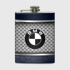 Фляга с принтом BMW SPORT в Кировске, металлический корпус | емкость 0,22 л, размер 125 х 94 мм. Виниловая наклейка запечатывается полностью | Тематика изображения на принте: auto | bmw | car | авто | автомобиль | бмв | машина