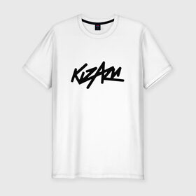 Мужская футболка премиум с принтом Kizaru в Кировске, 92% хлопок, 8% лайкра | приталенный силуэт, круглый вырез ворота, длина до линии бедра, короткий рукав | kizaru | rap | кизару | репер