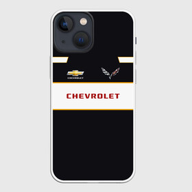 Чехол для iPhone 13 mini с принтом Chevrolet в Кировске,  |  | camaro | chevrole | chevrolet | chevy | corvette | cruz | general motors | impala | niva | viva | авто | автомобиль | знак | лого | машина | надпись | нива | тачка | шеви | шевроле | шевролет | эмблема