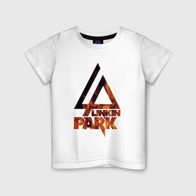 Детская футболка хлопок с принтом Linkin Park в Кировске, 100% хлопок | круглый вырез горловины, полуприлегающий силуэт, длина до линии бедер | bennington | chester | linkin park | альтернативный | беннингтон | группа | ленкин | линкин | майк | метал | музыкант | ню | нюметал | парк | певец | рок | рэп | честер | электроник