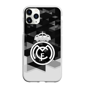 Чехол для iPhone 11 Pro Max матовый с принтом FC Real Madrid sport geometry в Кировске, Силикон |  | abstraction | championship | fc | football | footer | polygon | real madrid | soccer | socker | sport | абстракция | одежда | спорт | спортивный | униформа | футбол | футбольный клуб | чемпионат