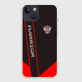 Чехол для iPhone 13 с принтом Warrior в Кировске,  |  | warrior | воин | спортсмен