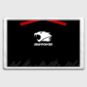 Магнит 45*70 с принтом iBuyPower | The Form в Кировске, Пластик | Размер: 78*52 мм; Размер печати: 70*45 | 0x000000123 | csgo | ibuypower | ксго