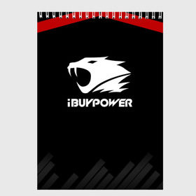 Скетчбук с принтом iBuyPower The Form в Кировске, 100% бумага
 | 48 листов, плотность листов — 100 г/м2, плотность картонной обложки — 250 г/м2. Листы скреплены сверху удобной пружинной спиралью | 0x000000123 | csgo | ibuypower | ксго