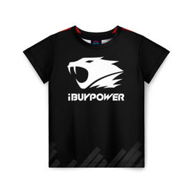 Детская футболка 3D с принтом iBuyPower | The Form в Кировске, 100% гипоаллергенный полиэфир | прямой крой, круглый вырез горловины, длина до линии бедер, чуть спущенное плечо, ткань немного тянется | Тематика изображения на принте: 0x000000123 | csgo | ibuypower | ксго