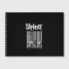 Альбом для рисования с принтом Slipknot People в Кировске, 100% бумага
 | матовая бумага, плотность 200 мг. | Тематика изображения на принте: alternative | iowa | metal | nu | slipknot | slipnot | taylor | метал | слипкнот | слипнот