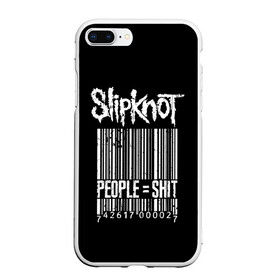 Чехол для iPhone 7Plus/8 Plus матовый с принтом Slipknot People в Кировске, Силикон | Область печати: задняя сторона чехла, без боковых панелей | alternative | iowa | metal | nu | slipknot | slipnot | taylor | метал | слипкнот | слипнот