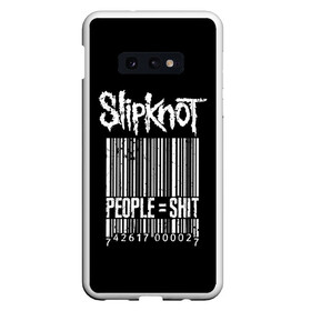 Чехол для Samsung S10E с принтом Slipknot People в Кировске, Силикон | Область печати: задняя сторона чехла, без боковых панелей | Тематика изображения на принте: alternative | iowa | metal | nu | slipknot | slipnot | taylor | метал | слипкнот | слипнот