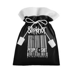Подарочный 3D мешок с принтом Slipknot People в Кировске, 100% полиэстер | Размер: 29*39 см | Тематика изображения на принте: alternative | iowa | metal | nu | slipknot | slipnot | taylor | метал | слипкнот | слипнот