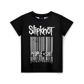 Детская футболка 3D с принтом Slipknot People в Кировске, 100% гипоаллергенный полиэфир | прямой крой, круглый вырез горловины, длина до линии бедер, чуть спущенное плечо, ткань немного тянется | alternative | iowa | metal | nu | slipknot | slipnot | taylor | метал | слипкнот | слипнот
