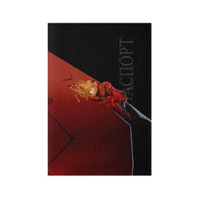 Обложка для паспорта матовая кожа с принтом Asuka Langley Soryu в Кировске, натуральная матовая кожа | размер 19,3 х 13,7 см; прозрачные пластиковые крепления | gehirn | nerv | аска | второе | дитя | ева | евангелион | лэнгли | пилот | сорью