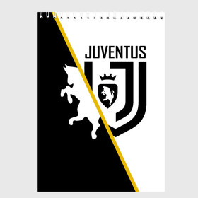 Скетчбук с принтом JUVENTUS в Кировске, 100% бумага
 | 48 листов, плотность листов — 100 г/м2, плотность картонной обложки — 250 г/м2. Листы скреплены сверху удобной пружинной спиралью | cr7 | juve | juventus | ronaldo | роналдо | спорт | футбол | ювентус