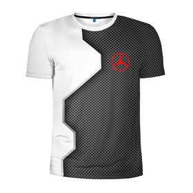 Мужская футболка 3D спортивная с принтом Mercedes benz sport uniform в Кировске, 100% полиэстер с улучшенными характеристиками | приталенный силуэт, круглая горловина, широкие плечи, сужается к линии бедра | Тематика изображения на принте: auto | automobile | car | carbon | machine | mercedes benz | motor | motor car | sport car | автомашина | бренд | легковой автомобиль | марка | спортивный автомобиль | тачка