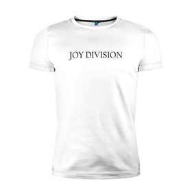 Мужская футболка премиум с принтом Joy Division в Кировске, 92% хлопок, 8% лайкра | приталенный силуэт, круглый вырез ворота, длина до линии бедра, короткий рукав | ian curtis | joy division | rock | unknown pleasures | иэн кёртис | рок