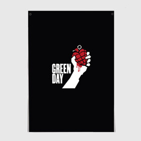 Постер с принтом Green Day в Кировске, 100% бумага
 | бумага, плотность 150 мг. Матовая, но за счет высокого коэффициента гладкости имеет небольшой блеск и дает на свету блики, но в отличии от глянцевой бумаги не покрыта лаком | american idiot