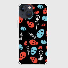 Чехол для iPhone 13 mini с принтом Twenty One Pilots в Кировске,  |  | rock | t.o.p. | top | twenty one pilots | рок