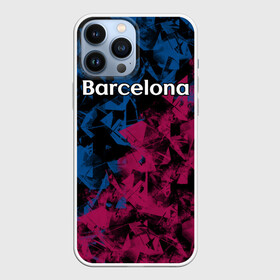 Чехол для iPhone 13 Pro Max с принтом ФК Барселона в Кировске,  |  | игра | испания | каталония | красный | лига | мяч | сборная | синий | форма | футбол | чемпион | черный