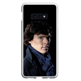 Чехол для Samsung S10E с принтом Sherlock в Кировске, Силикон | Область печати: задняя сторона чехла, без боковых панелей | benedict | cumberbatch | sherlock | бенедикт | камбербатч | шерлок