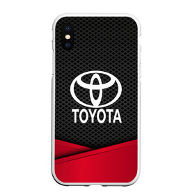 Чехол для iPhone XS Max матовый с принтом TOYOTA в Кировске, Силикон | Область печати: задняя сторона чехла, без боковых панелей | auto | automobile | car | carbon | machine | motor | motor car | sport car | toyota | автомашина | бренд | легковой автомобиль | марка | спортивный автомобиль | тачка