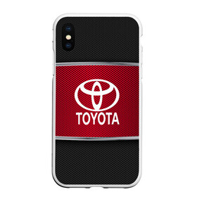 Чехол для iPhone XS Max матовый с принтом TOYOTA SPORT в Кировске, Силикон | Область печати: задняя сторона чехла, без боковых панелей | auto | automobile | car | carbon | machine | motor | motor car | sport car | toyota | автомашина | бренд | легковой автомобиль | марка | спортивный автомобиль | тачка