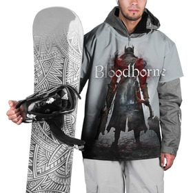 Накидка на куртку 3D с принтом Bloodborne в Кировске, 100% полиэстер |  | Тематика изображения на принте: bb | fromsoftware | vicar amelia | амелия | бладборн | викарий | души | охотники | пиратs | порождение крови | руны
