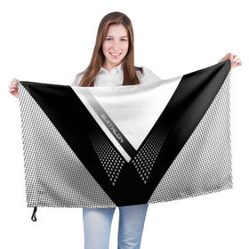 Флаг 3D с принтом Биатлон в Кировске, 100% полиэстер | плотность ткани — 95 г/м2, размер — 67 х 109 см. Принт наносится с одной стороны | 