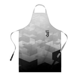 Фартук 3D с принтом JUVENTUS SPORT в Кировске, 100% полиэстер | общий размер — 65 х 85 см, ширина нагрудника — 26 см, горловина — 53 см, длина завязок — 54 см, общий обхват в поясе — 173 см. Принт на завязках и на горловине наносится с двух сторон, на основной части фартука — только с внешней стороны | 