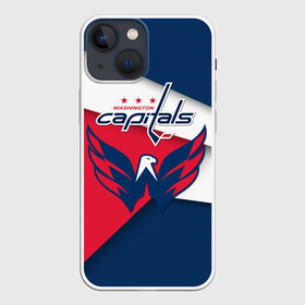 Чехол для iPhone 13 mini с принтом Кэпиталз в Кировске,  |  | nhl | washington capitals | вашингтон кэпиталз | нхл | спорт | хоккей