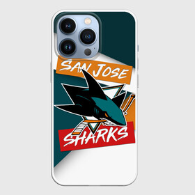 Чехол для iPhone 13 Pro с принтом Сан Хосе в Кировске,  |  | nhl | san jose sharks | нхл | сан хосе шаркс | спорт