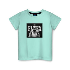 Детская футболка хлопок с принтом Post Malone - Go Flex в Кировске, 100% хлопок | круглый вырез горловины, полуприлегающий силуэт, длина до линии бедер | post malone | остин ричард пост