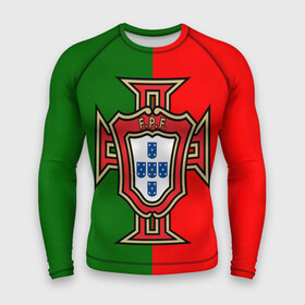 Мужской рашгард 3D с принтом Сборная Португалии флаг в Кировске,  |  | Тематика изображения на принте: португалия | футбол