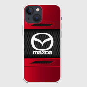 Чехол для iPhone 13 mini с принтом MAZDA SPORT в Кировске,  |  | Тематика изображения на принте: auto | car | mazda | автомобиль | мазда | марка